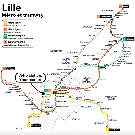 1 Confortable Au Coeur De Lille